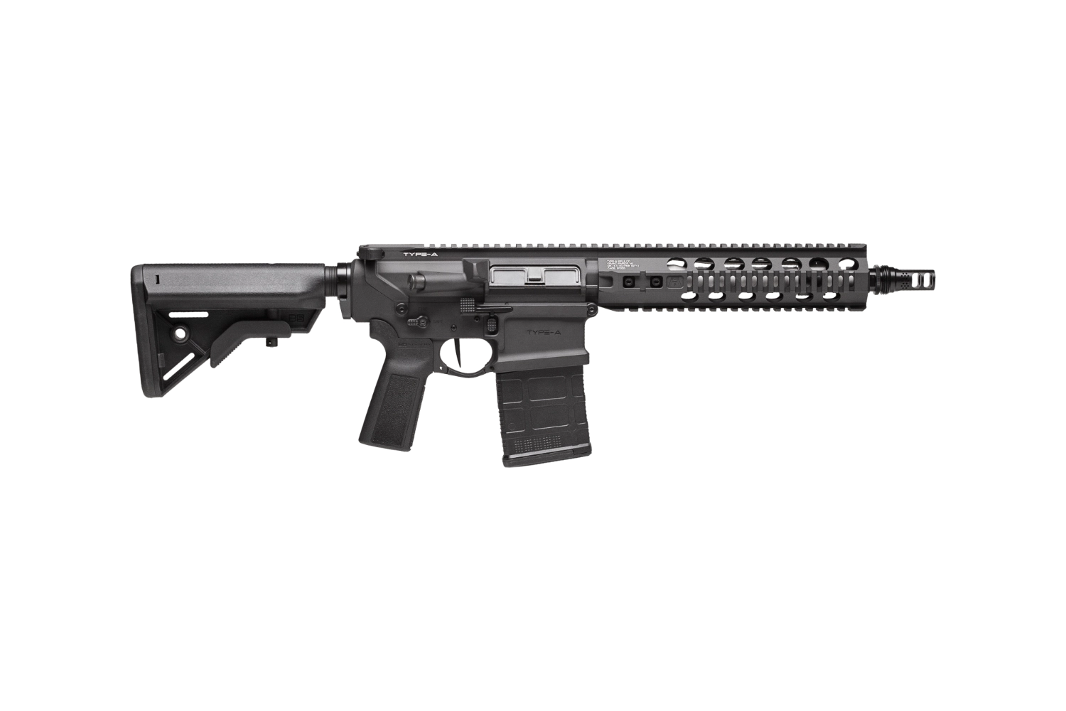 TYPE-A MK-9.875 QUAD RAIL HANDGUARD (AR10) - Image 3