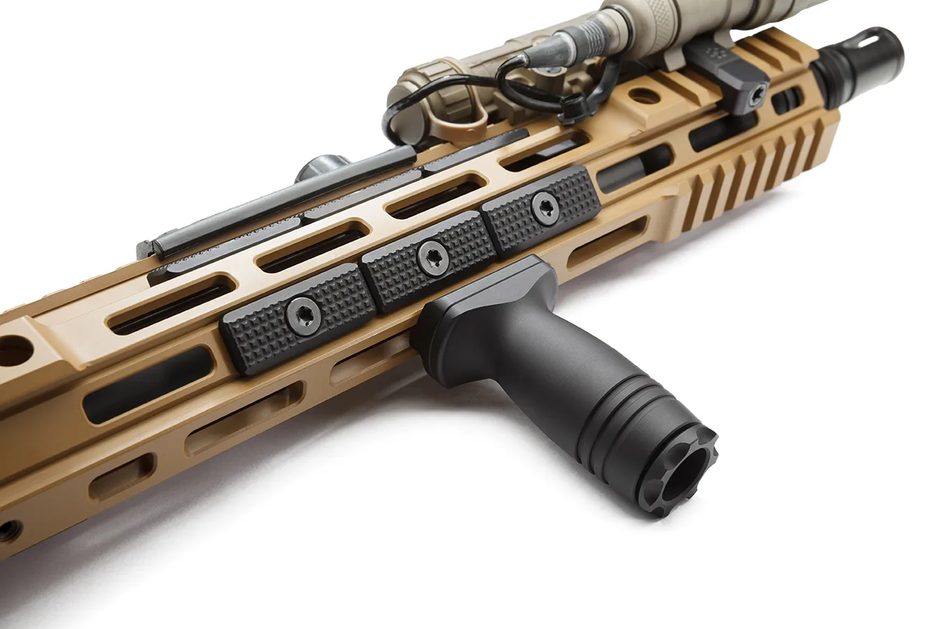 Ground Combat Solutions Rail Covers - 1.0 MLOK Checkered Single 6 PACK - Image 2