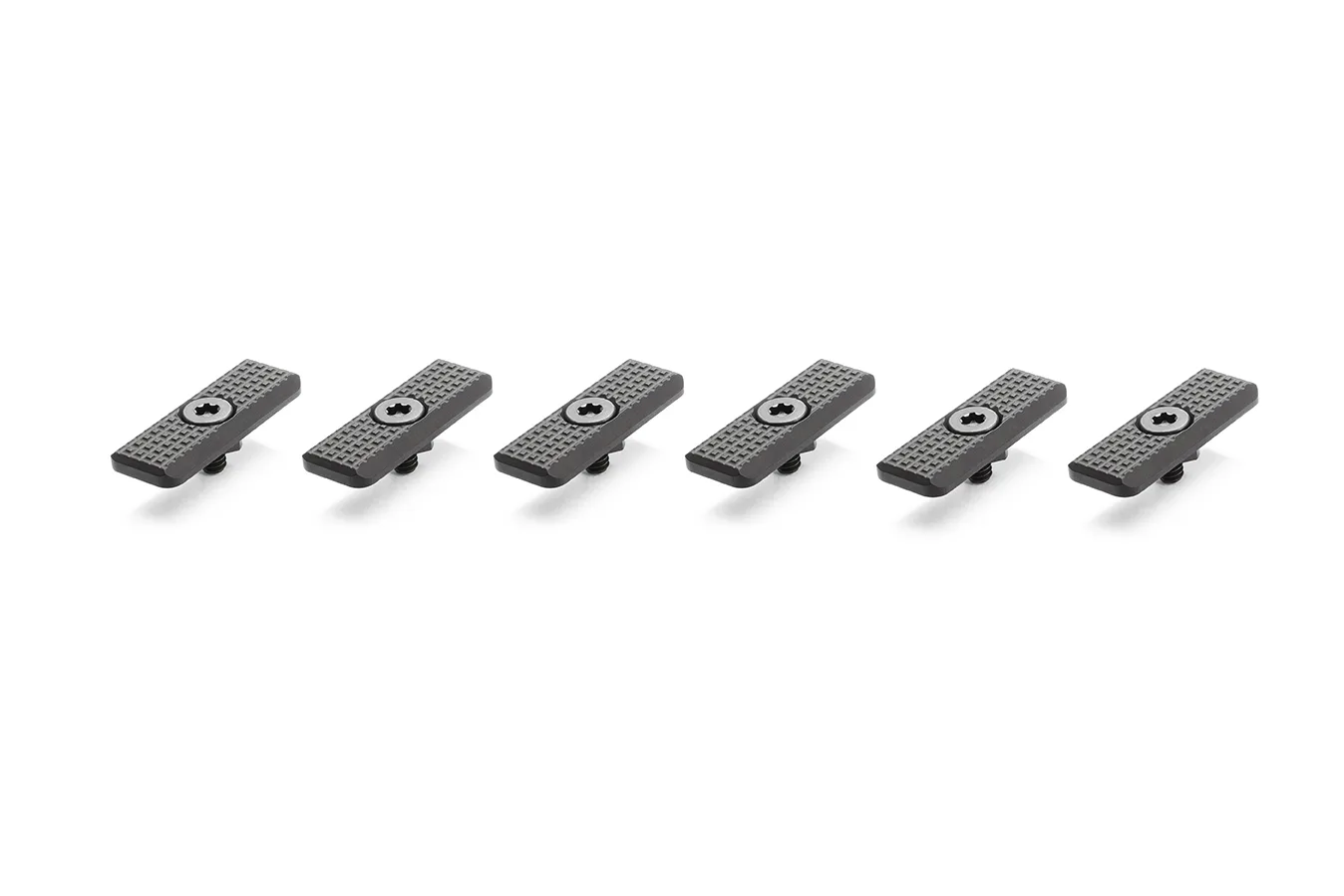 Ground Combat Solutions Rail Covers - 1.0 MLOK Checkered Single 6 PACK