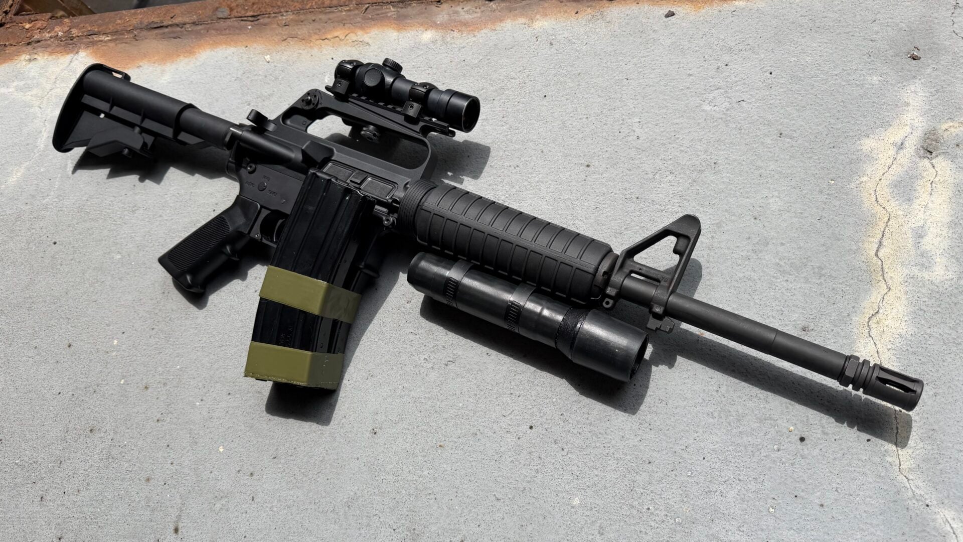 Our TYPE-A Desert Storm Delta Carbine